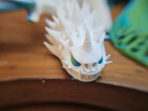Classic Dragon 3D Printed Figure