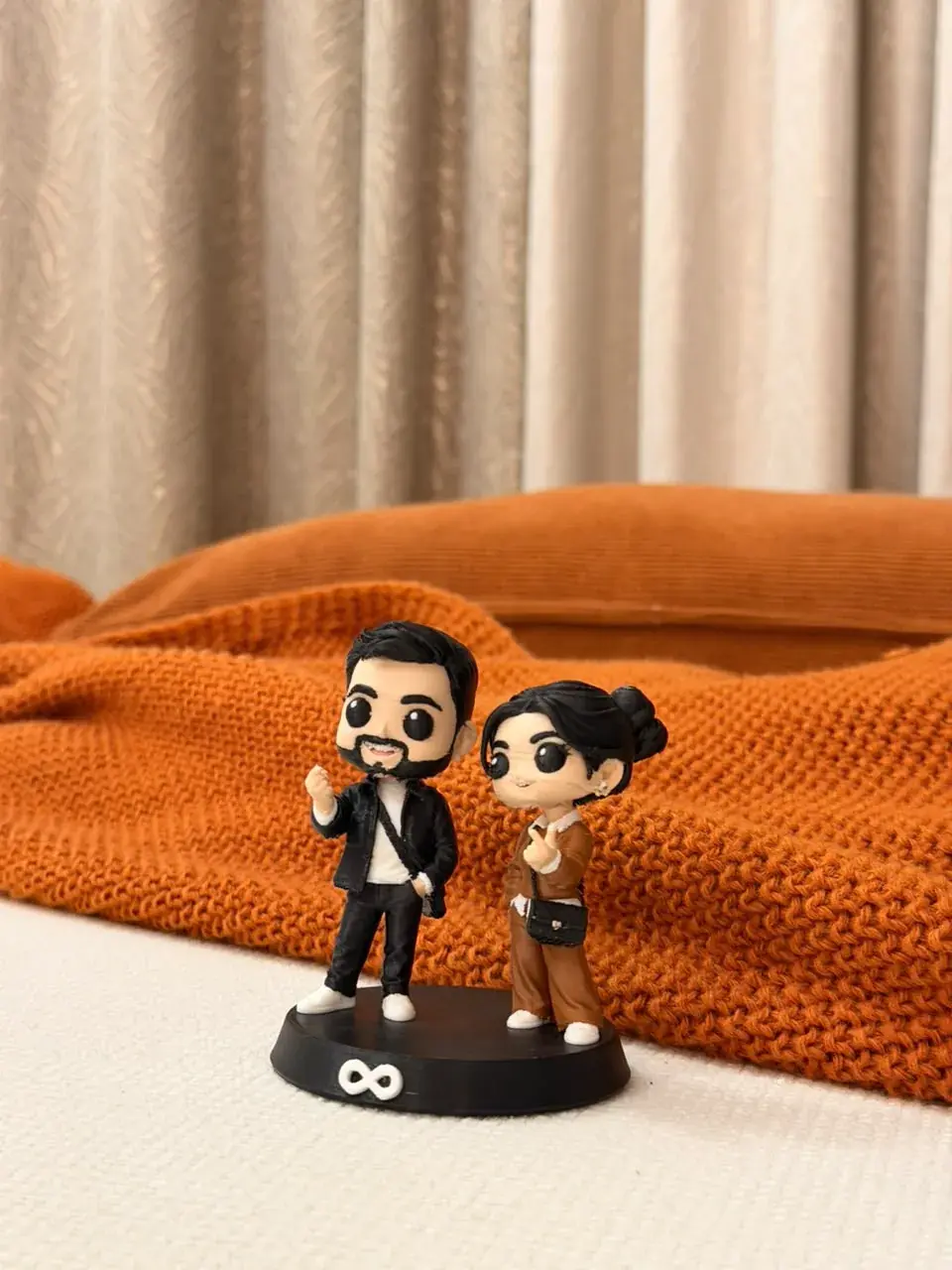 Custom Couple Figurines and Cake Toppers Made From Your Photos