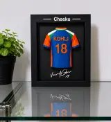 3D Virat Blue Jersey