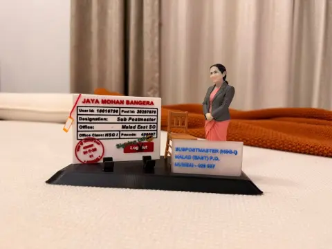Custom 3D Caricature Figurine From Photo