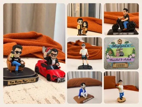 Caricatures — 3D printed collection