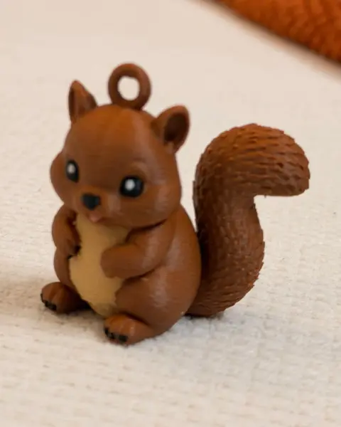 Squirrel Keychain (J-Hope) | BTS ARMY 3D Printed Keychain