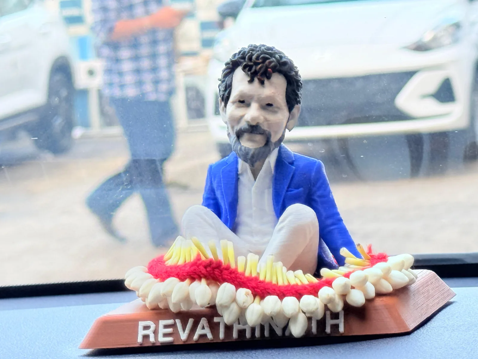 Custom Car Dashboard Caricature Figurine