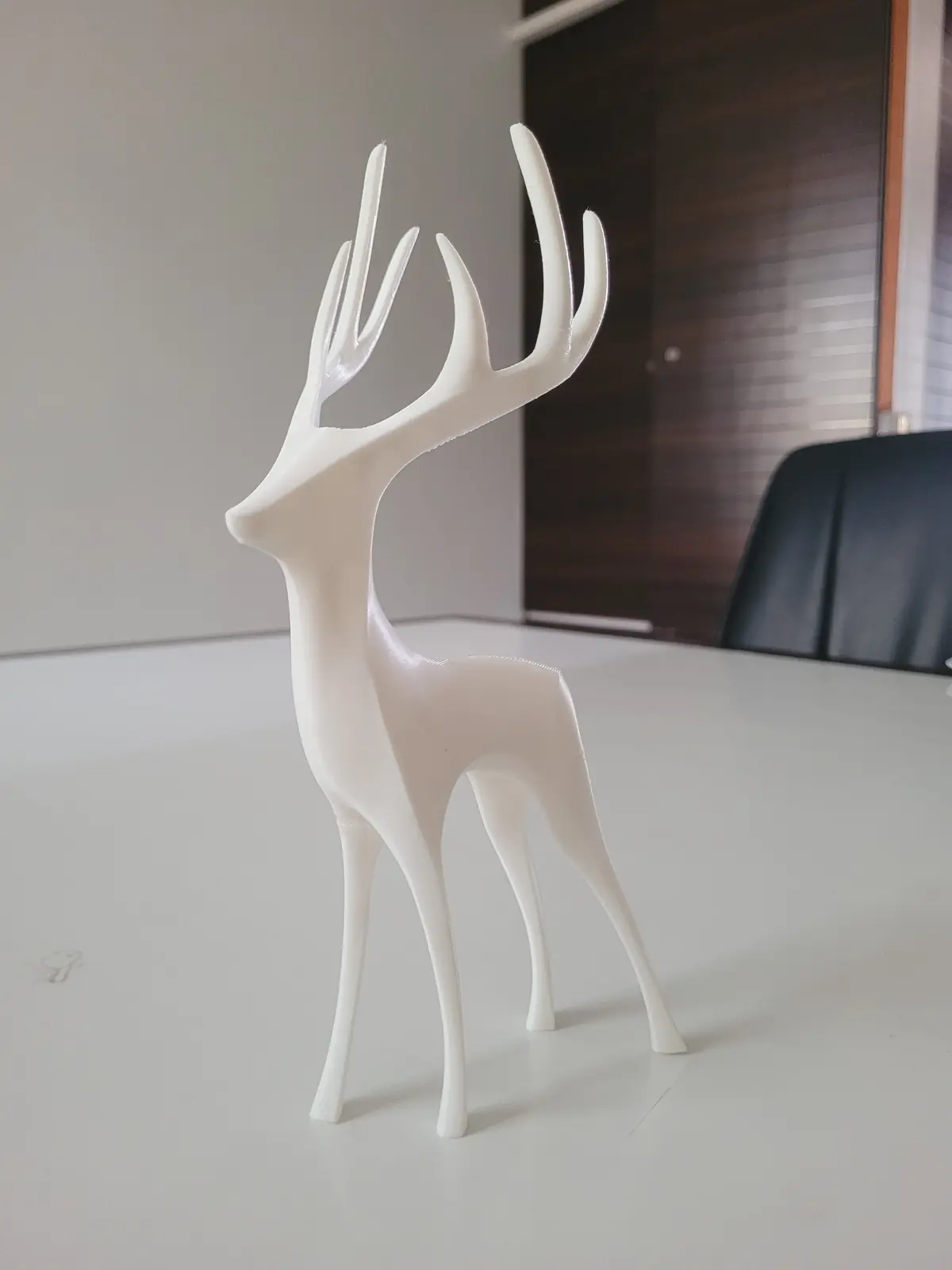 Layered Deer Sculpture