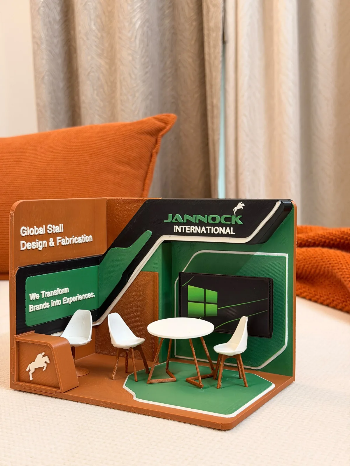 Custom Miniature Exhibition Stall Model